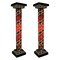 Beistle 5Feet 9¾in. x 16¾in. Red Carpet 3-D Tall Column Props - 1 Pack